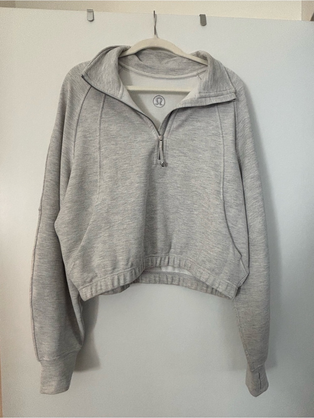 lululemon athletica Cropped Scuba Half-Zip